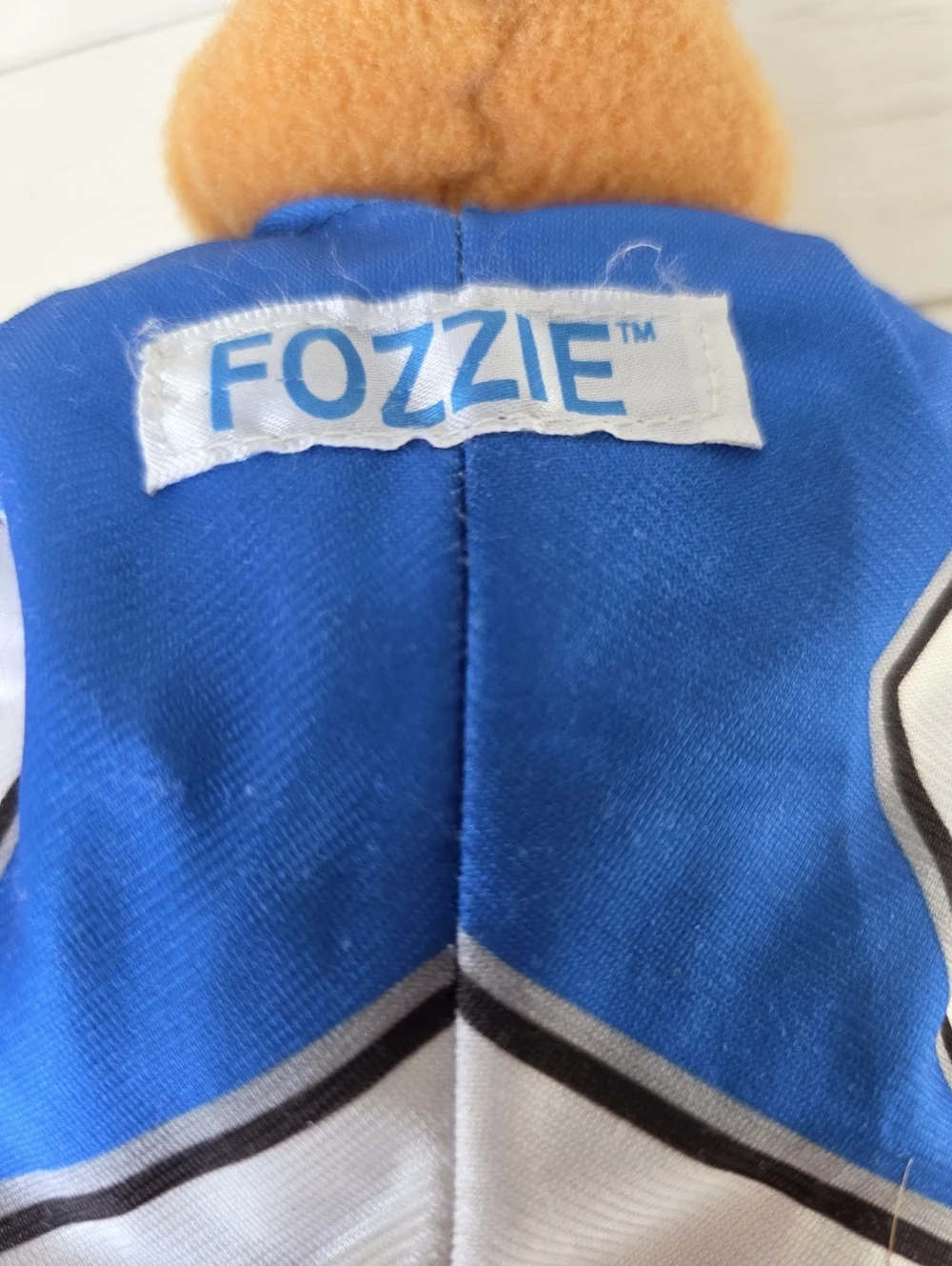 Mcdonalds 1995 The Muppets Fozzie Bear NHL Hockey Plush Stuffed Animal Toy 12" - Picture 11 of 12